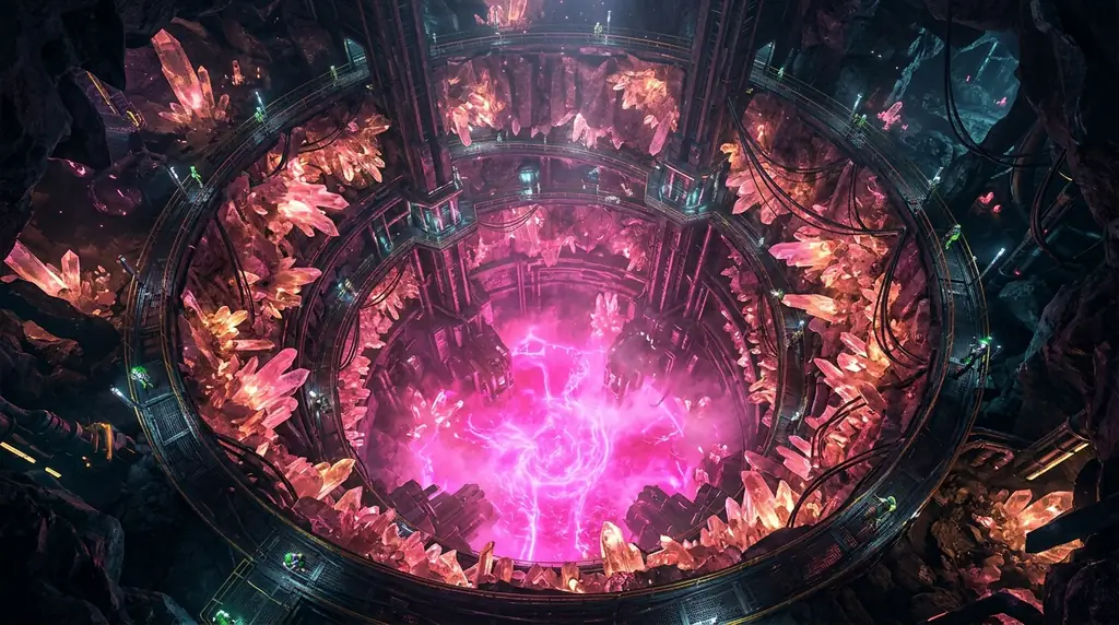 Reactor Core Drop area